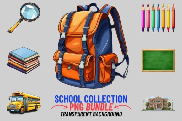 Back to School 12 PNG Sublimation: Your Creative Toolkit
