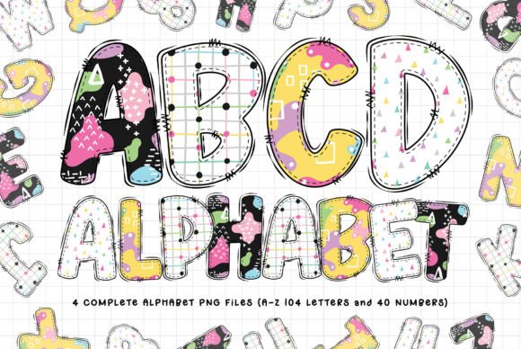 Unlocking Vibrant Projects with Abstract Rainbow Alphabet Sublimation