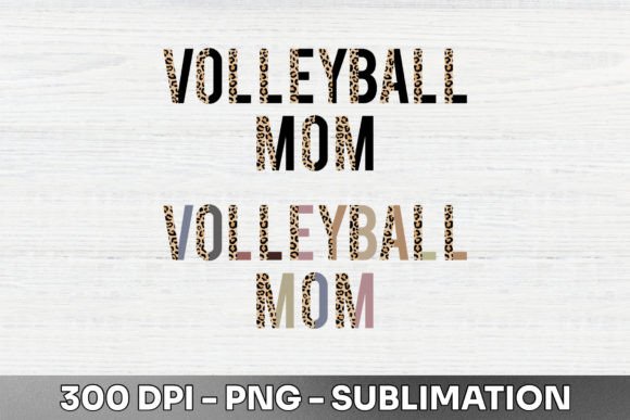 Volunteer Mom Half Leopard Sublimation: Bold Style for Modern Projects