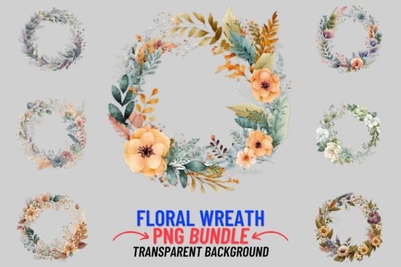 Watercolor Floral Wreath 8 PNG Clipart: A Designer's Guide